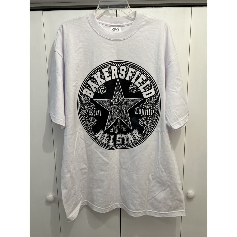 Shaka Wear T-Shirt Men’s Sz XXL Bakersfield All-Star Kern County California RARE